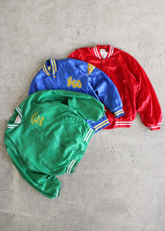 Vintage Baseball Jacket Bundle