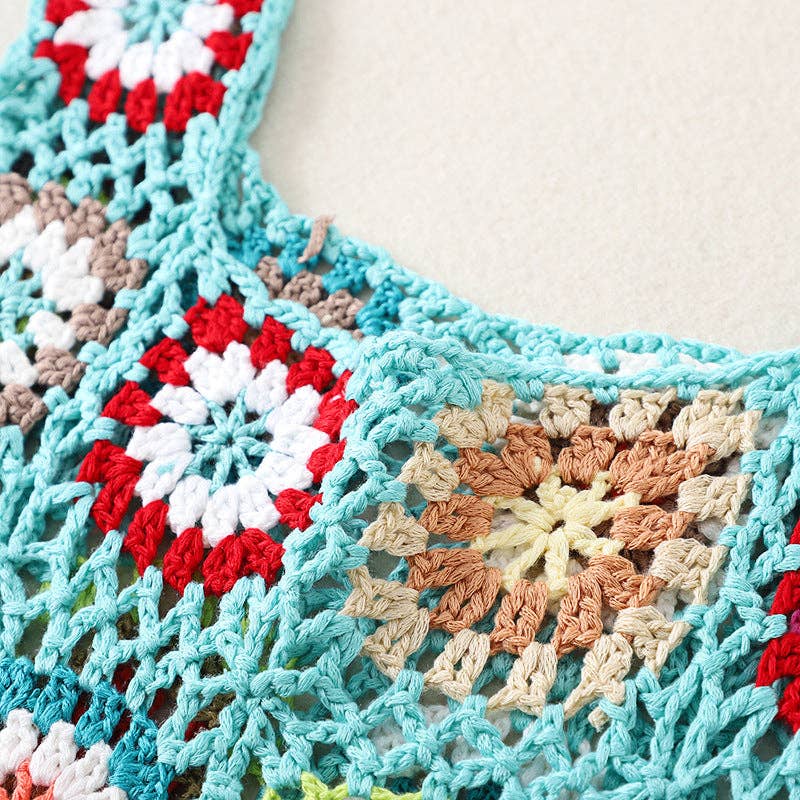 Vintage Crochet Bag - Exquisite Handbag: BEIGE