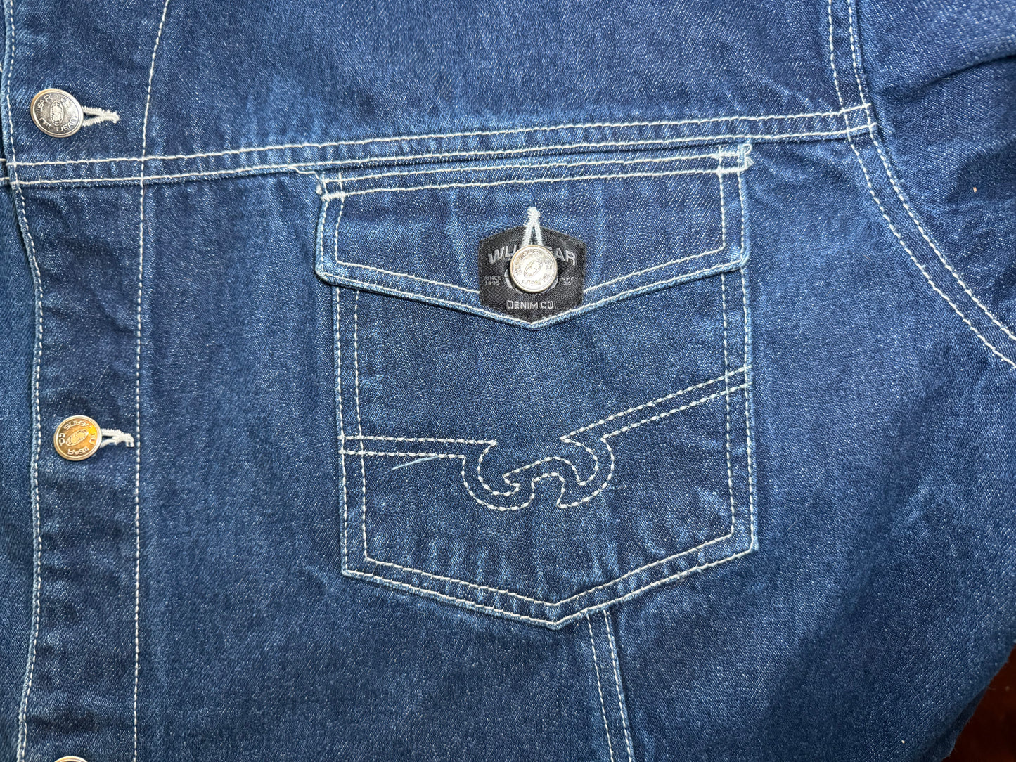 Wu-Wear Denim Jacket –  Size 2XL