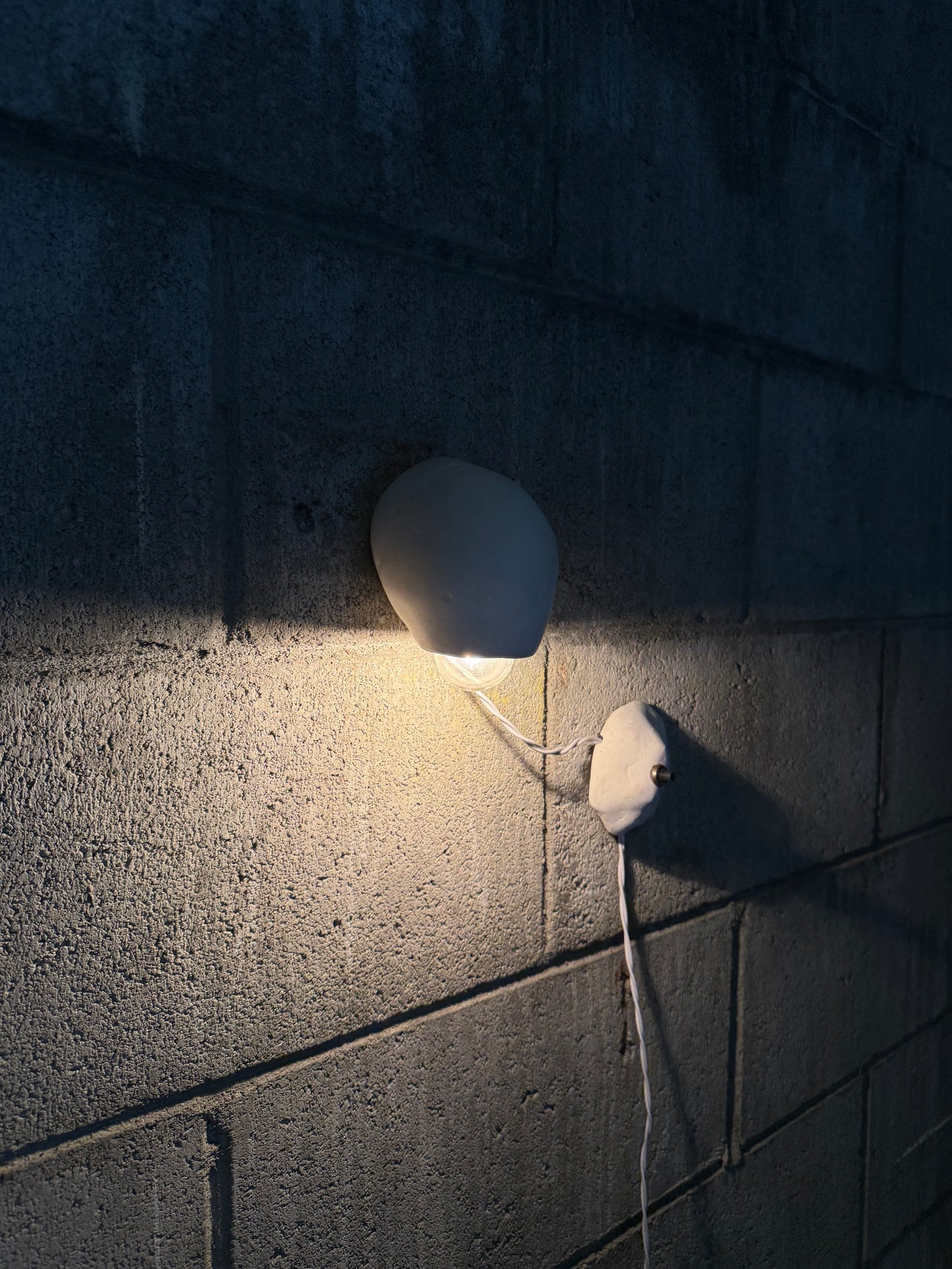 Resin Sculptural Wall Light – Made to Order