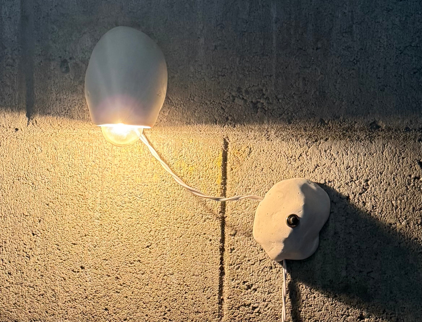 Resin Sculptural Wall Light – Made to Order