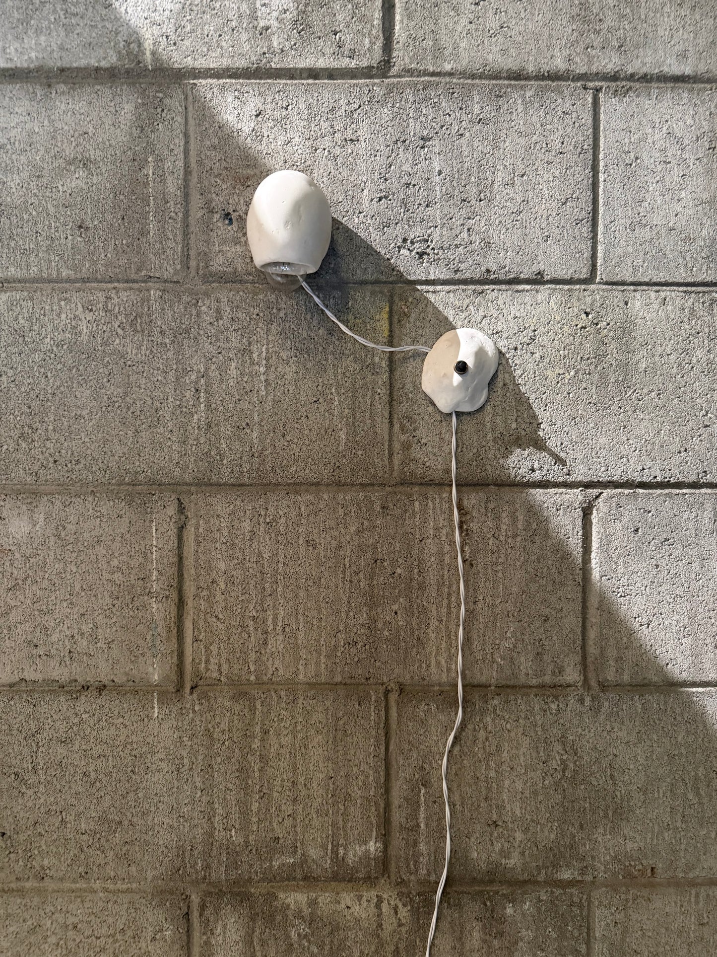 Resin Sculptural Wall Light – Made to Order